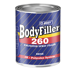 260 Bodyfiller Polyester-Spritzspachtel